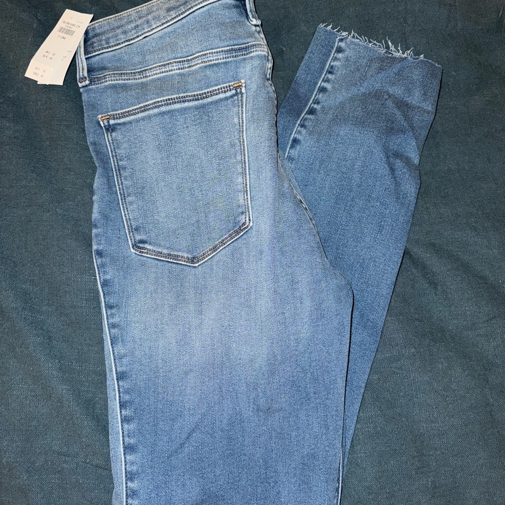 Abercrombie & Fitch Light Blue Skinny Jean Legging Size 31 Long